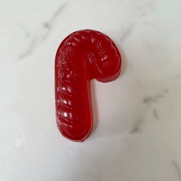 Candy Cane- soap bars- Set of 3- Handmade natural glycerin soap - Picture 3 of 7